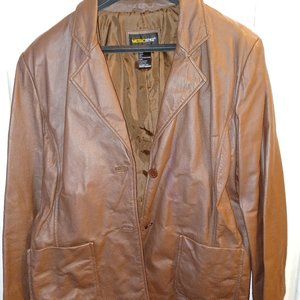 Brown Metro Style Jacket, Size 16P